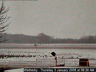 Snow on Wetherby Racecourse Snow on Wetherby Racecourse